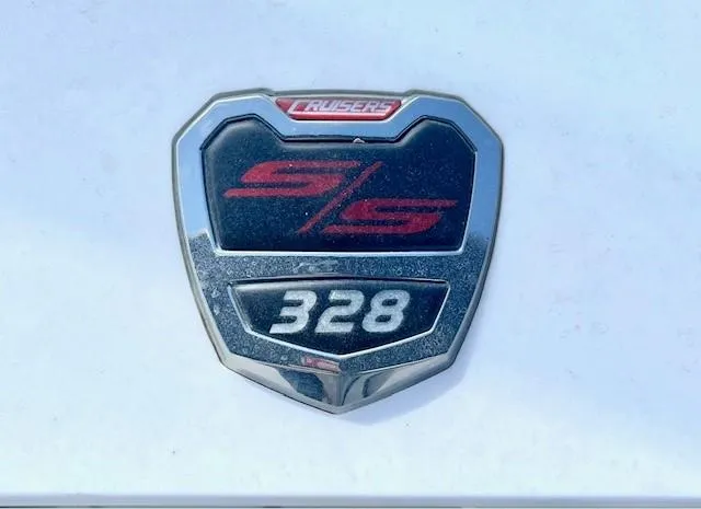 Slide: The Image of 2016 Cruisers Sport Series 328CX emblem on white background. - 3