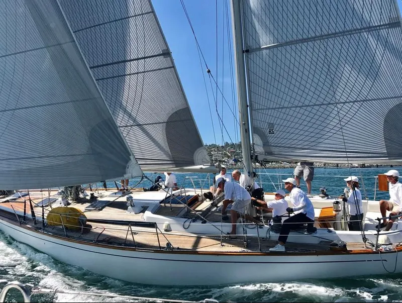 Slide: The Image of Sailboat Skye 51 Ketch Kaufman & Ladd 1980 - 51