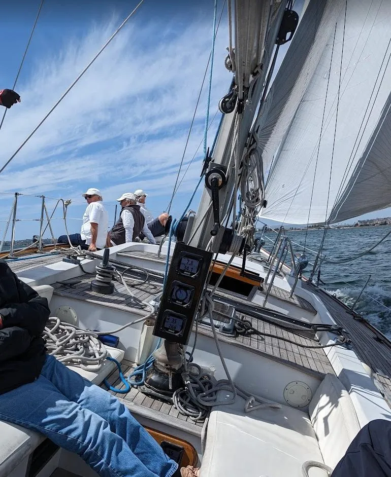 Slide: The Image of Sailboat Skye 51 Ketch Kaufman & Ladd 1980 - 53