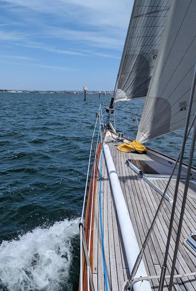 Slide: The Image of Sailboat Skye 51 Ketch Kaufman & Ladd 1980 - 54
