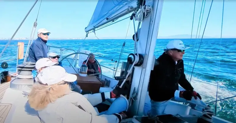 Slide: The Image of Sailboat Skye 51 Ketch Kaufman & Ladd 1980 - 55