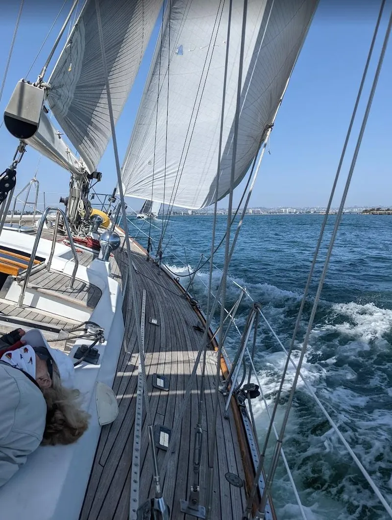 Slide: The Image of Sailboat Skye 51 Ketch Kaufman & Ladd 1980 - 56