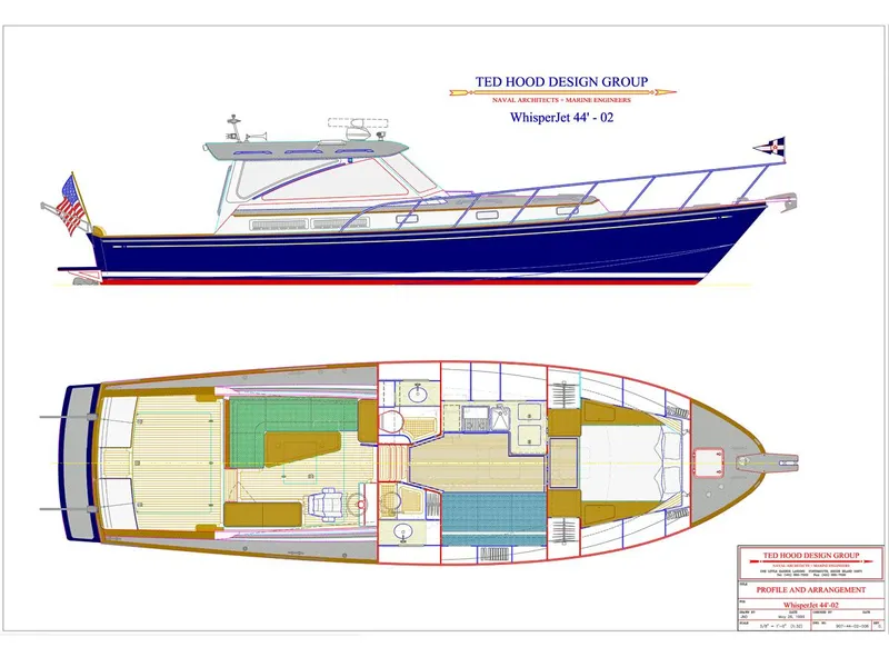 Slide: The Image of Little Harbor WhisperJet 44 Layout - 14