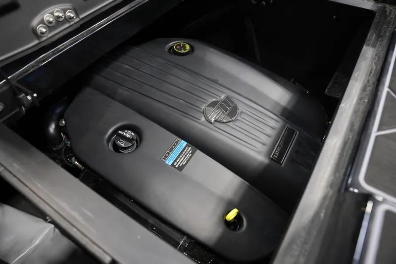 Slide: The Image of 2024 Malibu 23 LSV engine compartment showcasing sleek design and components. - 3