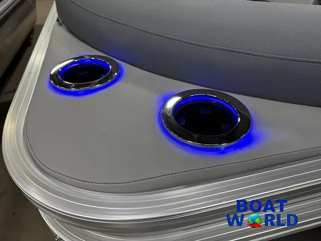 Slide: The Image of Tahoe LTZ 2385 Quad Lounge Tritoon & Honda 4-Stroke EFI 2025 - 25