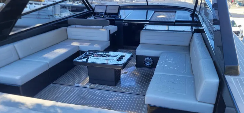 Slide: The Image of Volvo Penta IPS 950 engine in 2023 VanDutch 56 yacht. - 33