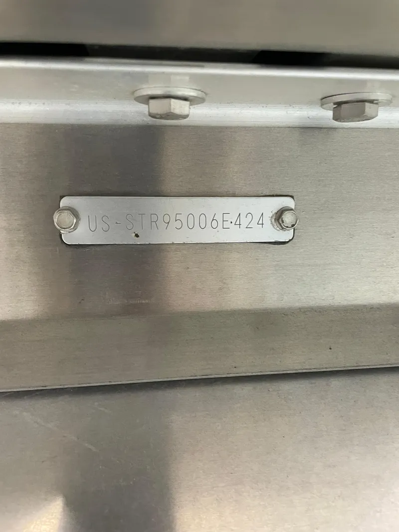 Slide: The Image of 2024 Starcraft SLS 5 metal identification plate with serial number. - 9