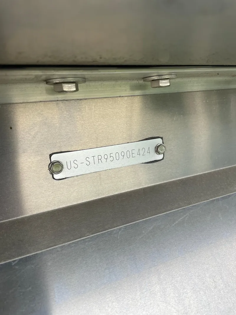 Slide: The Image of 2024 Starcraft SLS 5 metal identification plate with serial number. - 3