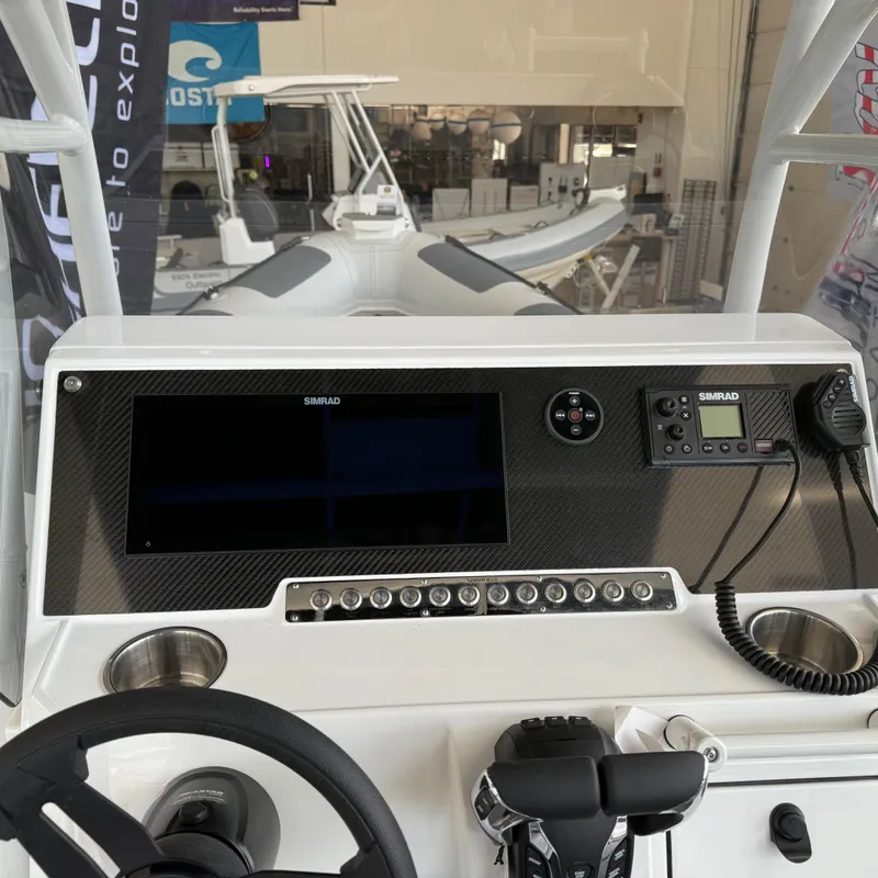 Slide: The Image of Highfield Patrol 860 2025 dashboard with navigation controls and display screen. - 14