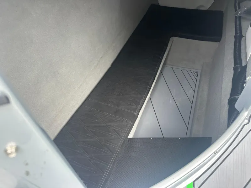 Slide: The Image of Interior of 2025 Nor-Tech 4000 Supercat, featuring sleek, modern design and upholstery. - 23