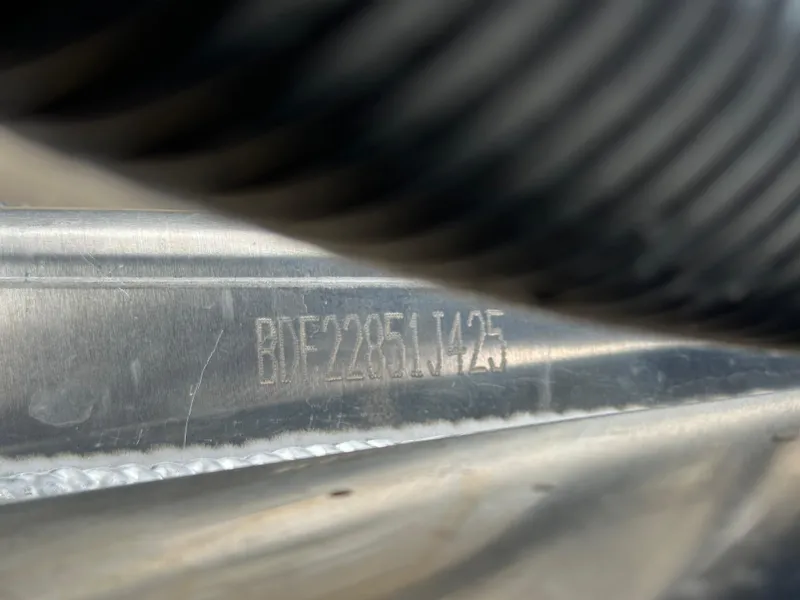 Slide: The Image of Close-up of Barletta C24UC 2025 hull identification number. - 27