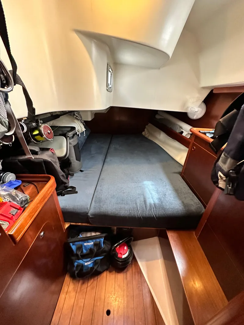 Slide: The Image of Lewmar folding helm extended for sailing - 49