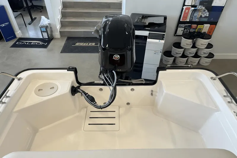 Slide: The Image of Boston Whaler 150 Montauk 2025 - 2