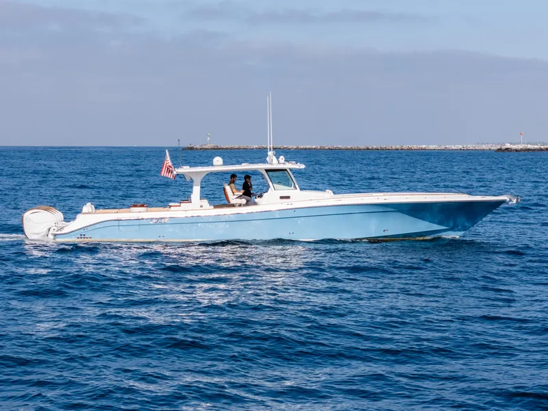 The Image of 2020 HCB 53 Sueños boat cruising on open water. - 0