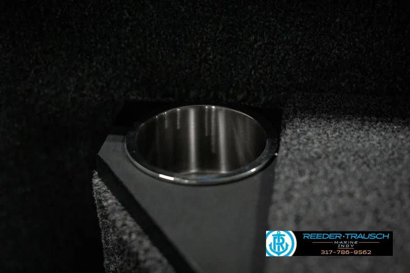 Slide: The Image of Cup holder in 2025 Lund 1875 Pro-V Bass XS boat interior. - 37