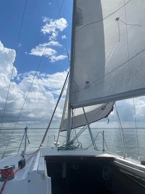 Slide: The Image of Sailing w/main & jib - 6