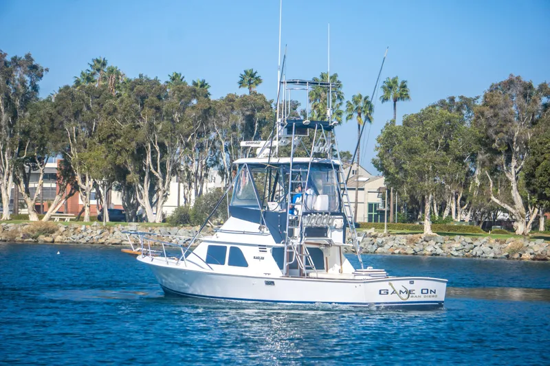 Slide: The Image of Blackfin 32 Flybridge 1987 - 1