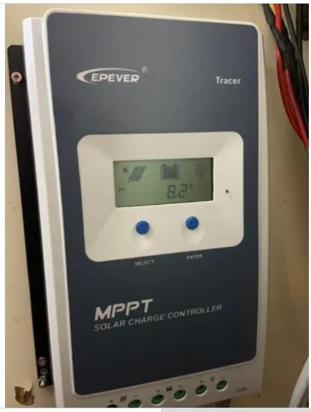 Slide: The Image of EPEVER Tracer MPPT solar charge controller on Irwin MKII 1987. - 30