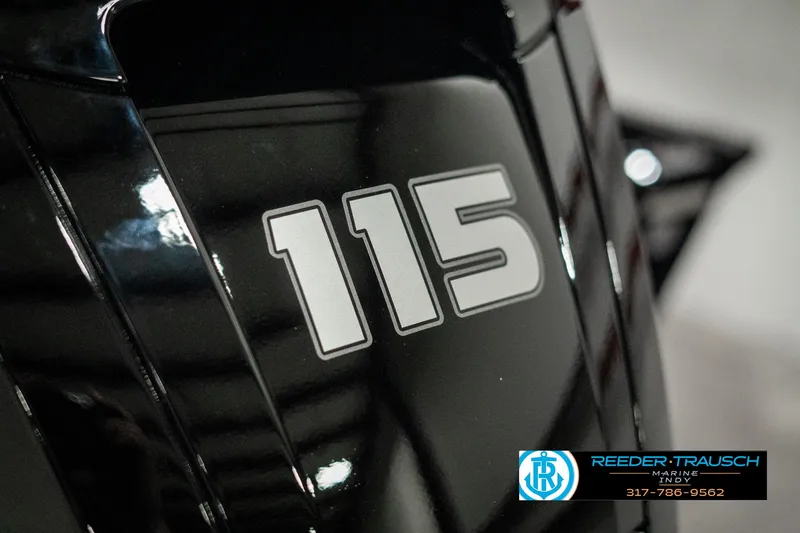 Slide: The Image of Close-up of 2025 Lund 1775 Adventure Sport with "115" decal. - 42