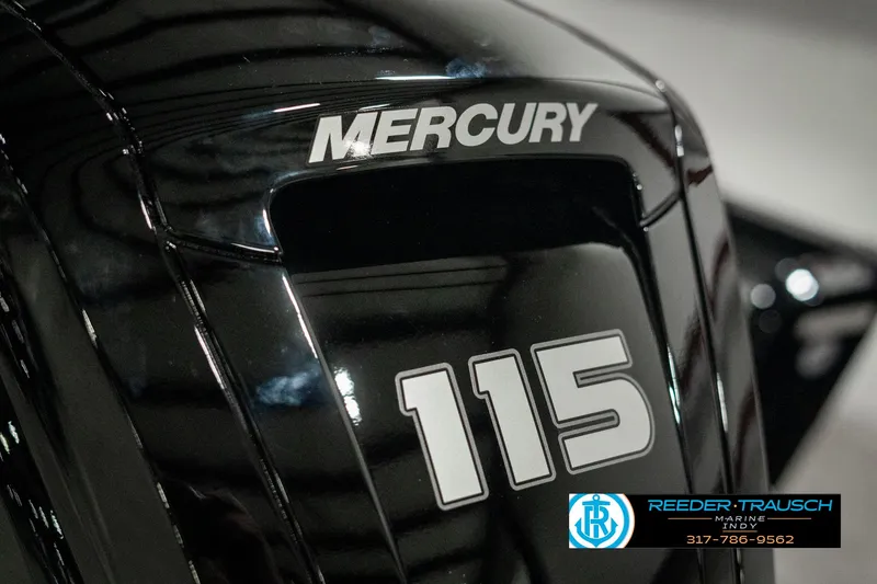Slide: The Image of Mercury 115 outboard motor on 2025 Lund 1775 Adventure Sport boat. - 43