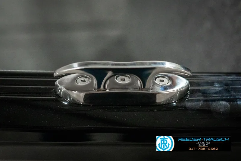 Slide: The Image of Close-up of 2025 Lund 1775 Adventure Sport boat cleat. - 49
