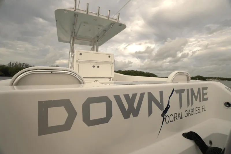 Slide: The Image of Invincible 33 Open Fisherman boat, 2012 model, named "Down Time," Coral Gables, FL. - 20