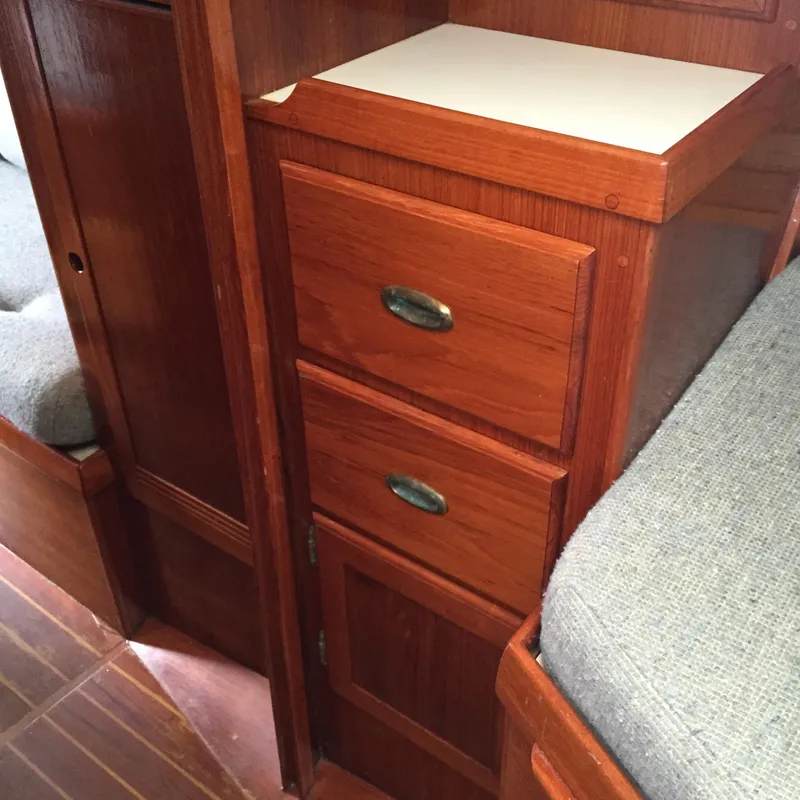 Slide: The Image of Vee Berth Drawers - 32