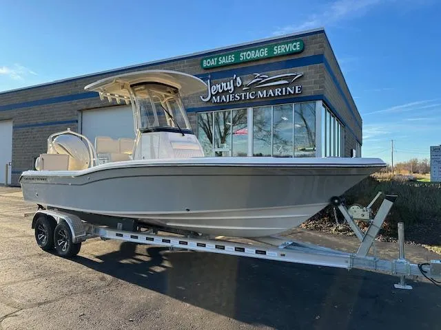 The Image of 2025 Grady-White 231 Coastal Explorer boat on trailer at Jerry's Majestic Marine. - 0