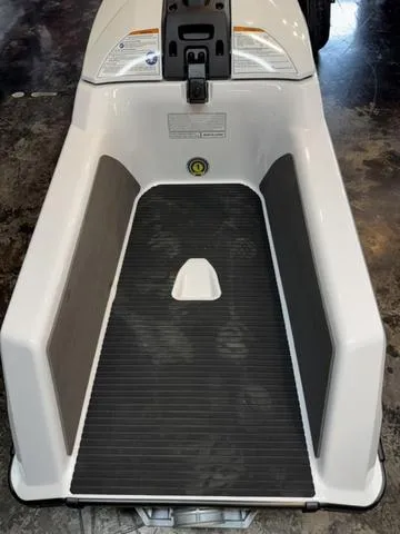 Slide: The Image of 2023 Yamaha Waverunner Superjet® footwell detail with textured black surface. - 6