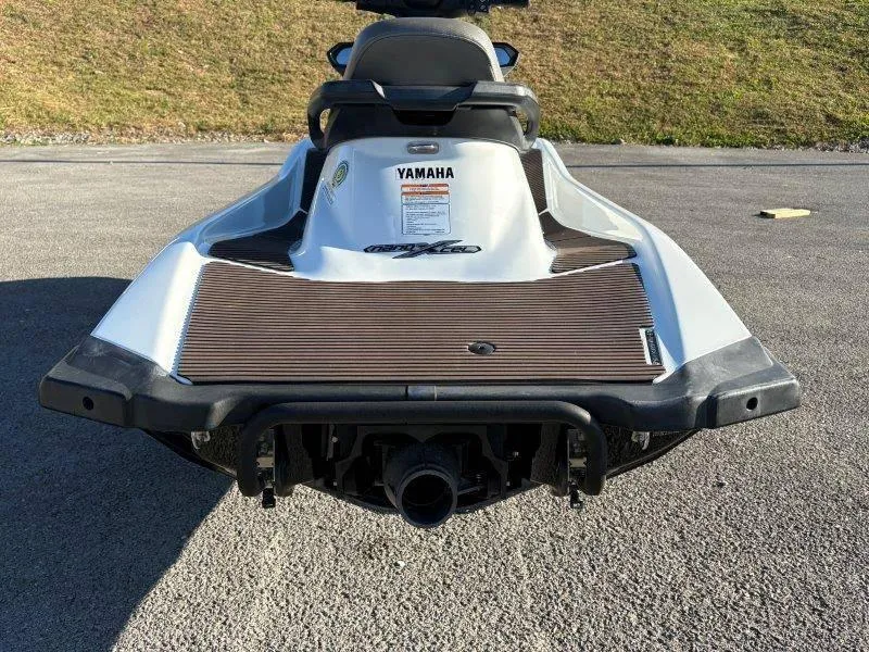 Slide: The Image of 2015 Yamaha Waverunner VX Cruiser rear view on pavement. - 9