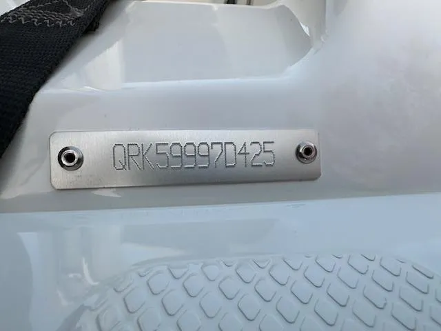 Slide: The Image of Serial number plate on 2025 Brig Eagle 8 boat. - 32