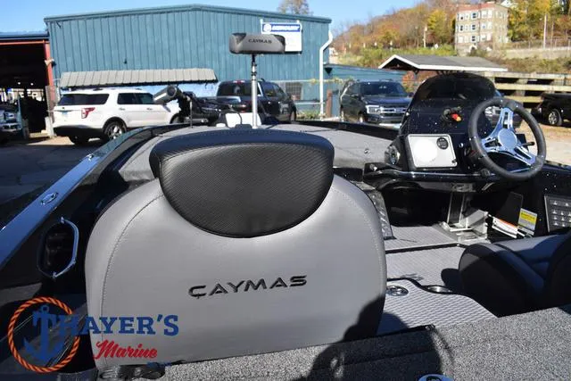 Slide: The Image of 2025 Caymas CX 21 PRO boat interior at Mayer's Marine dealership. - 43