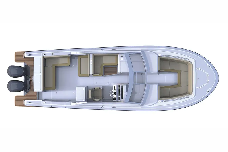 Slide: The Image of Southport 33 DC 2025 Southport 33 DC, Southport 33 Dual Console, Southport, Dual Console, REV Yacht Sales - 12