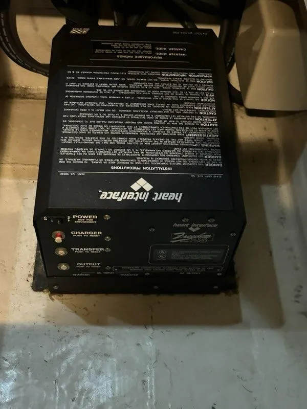 Slide: The Image of Heart Interface battery charger in 1996 Tiara Yachts 43 Open. - 46