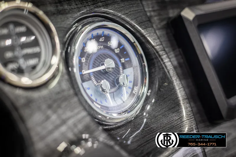 Slide: The Image of Close-up of 2025 Avalon LSZ QLS speedometer with sleek design and modern dashboard. - 33