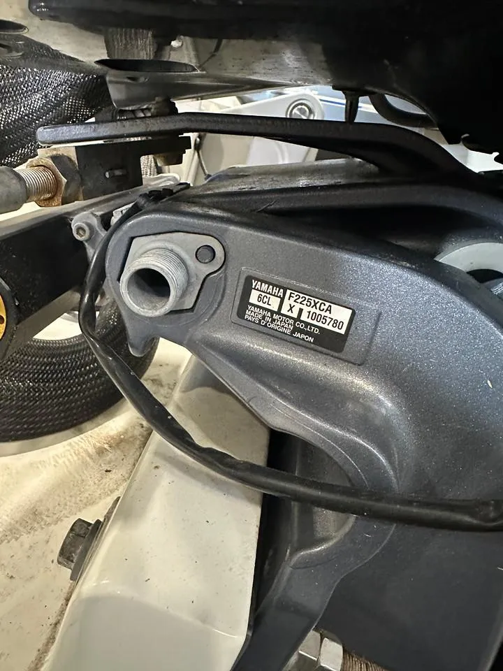 Slide: The Image of Close-up of a 2020 Sealegs 7.5 Semi Cabin engine component. - 15