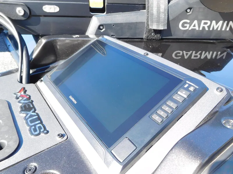 Slide: The Image of Garmin display on 2025 Vexus AVX 1985s boat dashboard. - 8