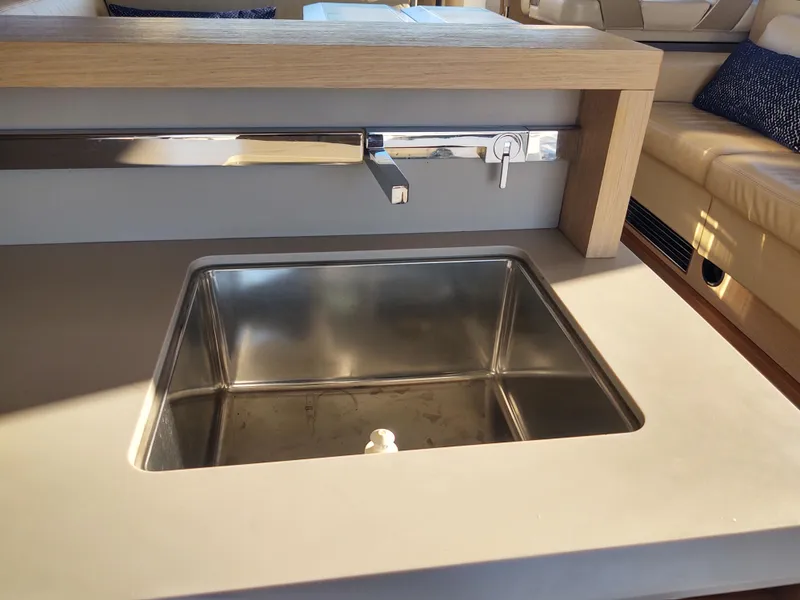 Slide: The Image of Blue Galley sink - 29