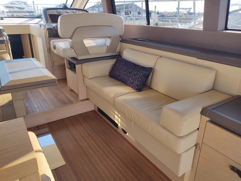 Slide: The Image of Blue stbd settee  - 39