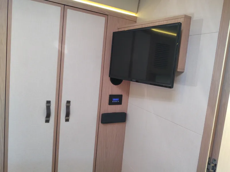 Slide: The Image of Blue VIP cabin TV - 54