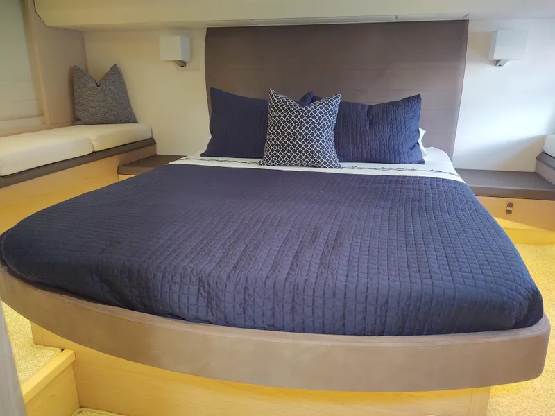 Slide: The Image of Blue Owners stateroom berth - 59