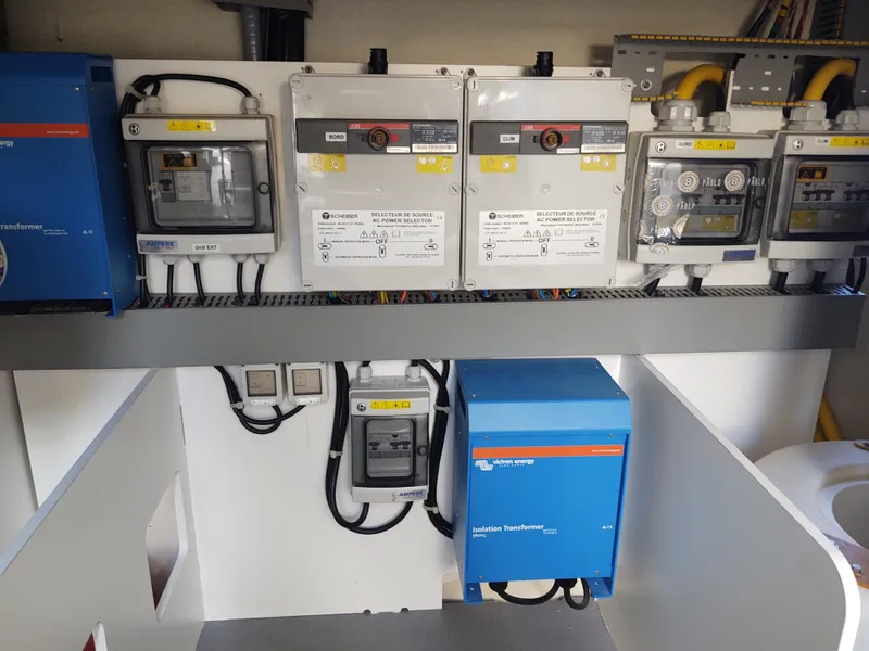 Slide: The Image of Blue battery chargers  - 69