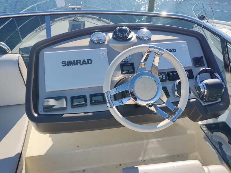 Slide: The Image of Blue flybridge helm console - 71