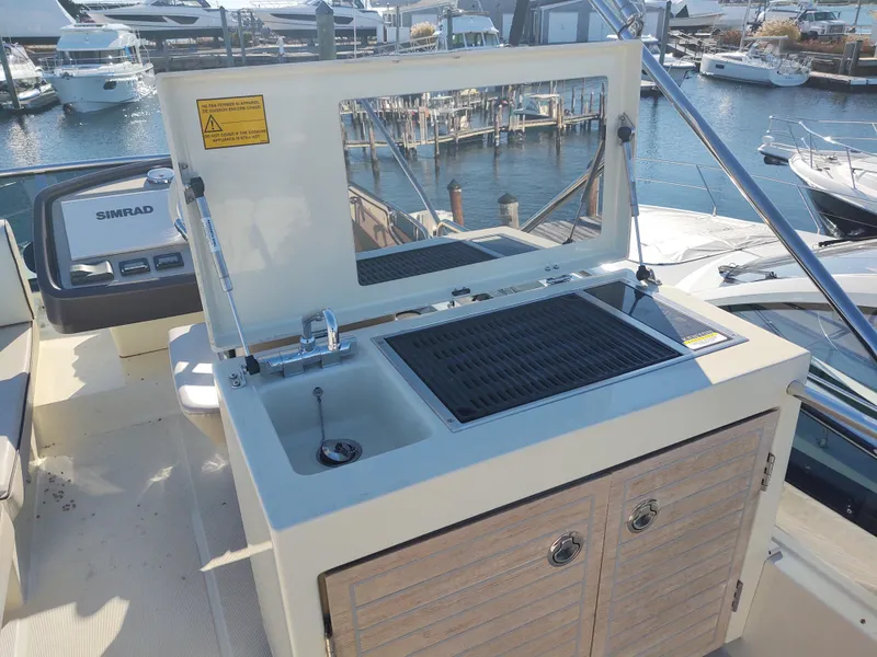 Slide: The Image of Blue flybridge grill - 83