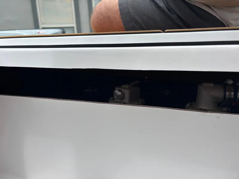 Slide: The Image of 2024 Vtech 18 FLATS boat detail showing interior components and exterior design. - 40