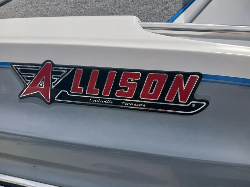Slide: The Image of Allison 2002 XB boat logo, Louisville, Tennessee, 1988 model. - 11