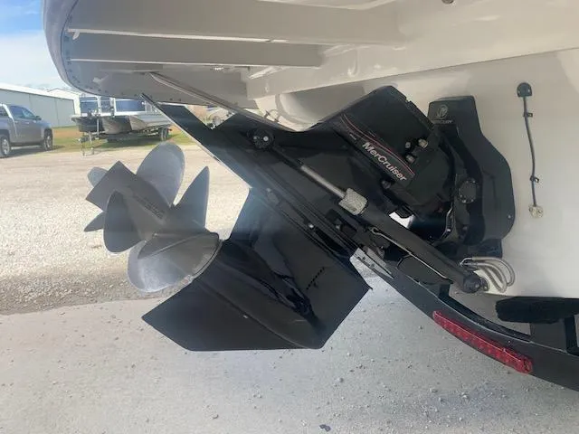 Slide: The Image of Close-up of 2007 Crownline 230 LS boat propeller and engine. - 7