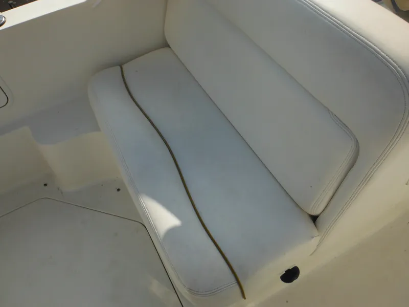 Slide: The Image of White seating on 2002 Sea Ray 260 Sundancer boat. - 29