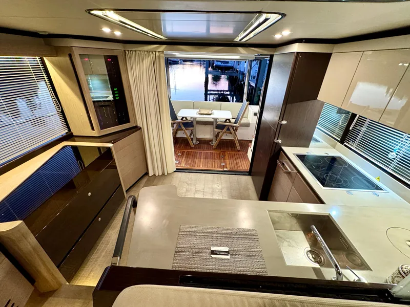 Slide: The Image of Galley Area Looking Aft  - 51