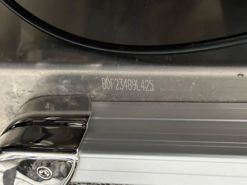 Slide: The Image of Serial number on Barletta CABRIO 20QC, 2025 model, engraved on metal surface. - 21